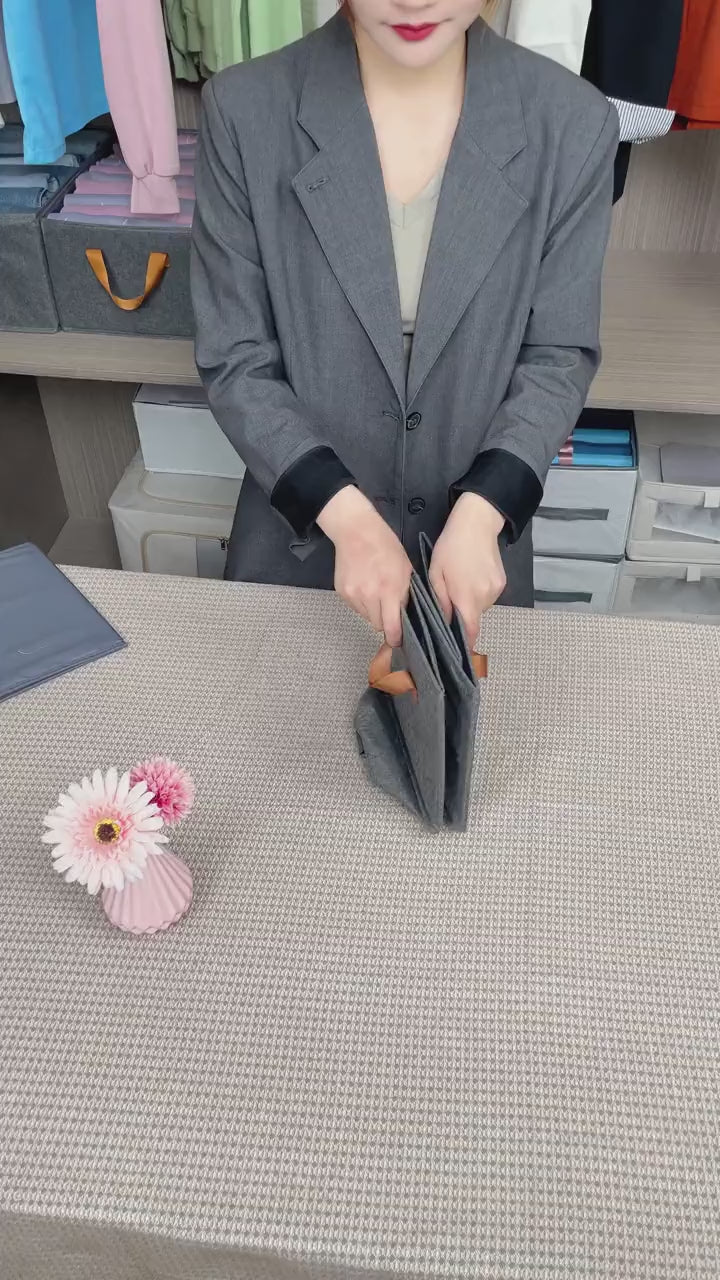 boite de rangement en tissu